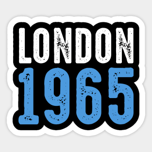 London 1965 Sticker